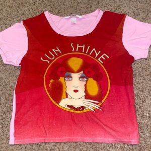 Victoria’s Secret Sunshine Crop Tee